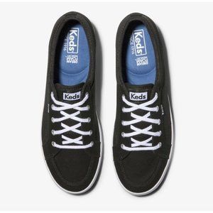 NWOT Keds Women's Center Sneaker in Black Twill 10
